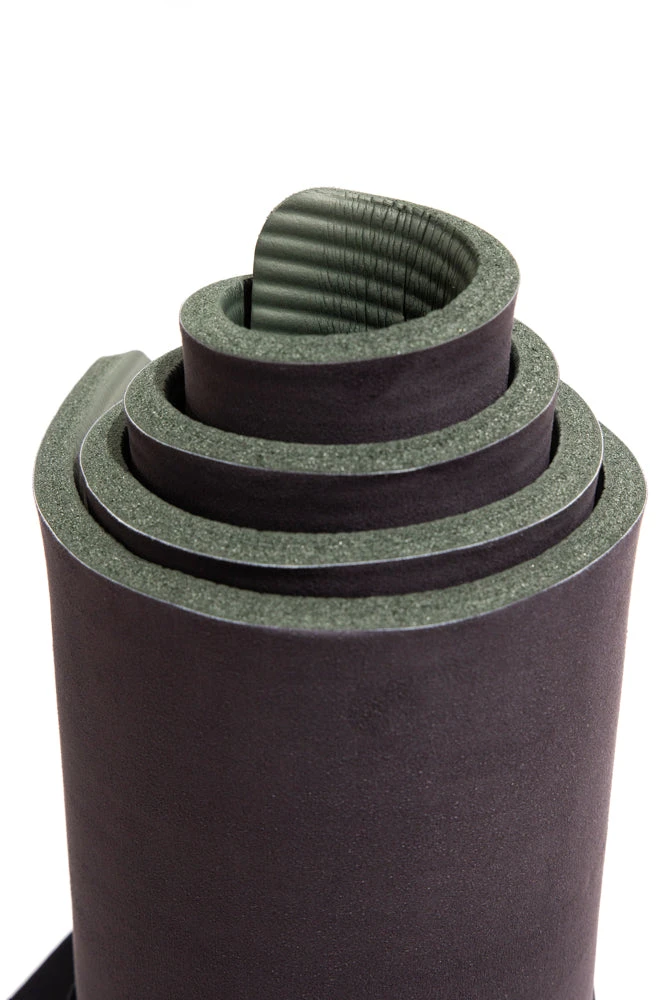 CloudCushion Vegan Suede Yoga Mat - Black 0.5” Thick 4 CloudCushion Vegan Suede Yoga Mat - Black 0.5” Thick - Image 4