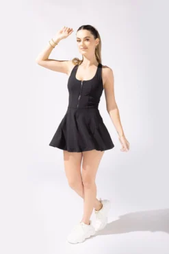 Matchpoint Workout Dress With Zipper - Black 15 Matchpoint Workout Dress With Zipper - Black -Popflex Store 24 OPF9412