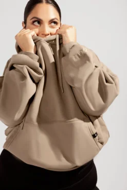 Pullover Cloud Hoodie - Milk Tea -Popflex Store 2620 OPF0232 Edit