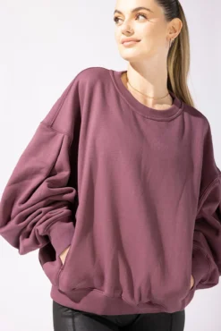Brunch Sweater - Merlot -Popflex Store 33 OPF9648 087679fd 76b4 4850 87dc d4b7596c227d