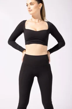 Supersculpt™ Bell Bottom With Pockets - Black -Popflex Store 36 OPF0043