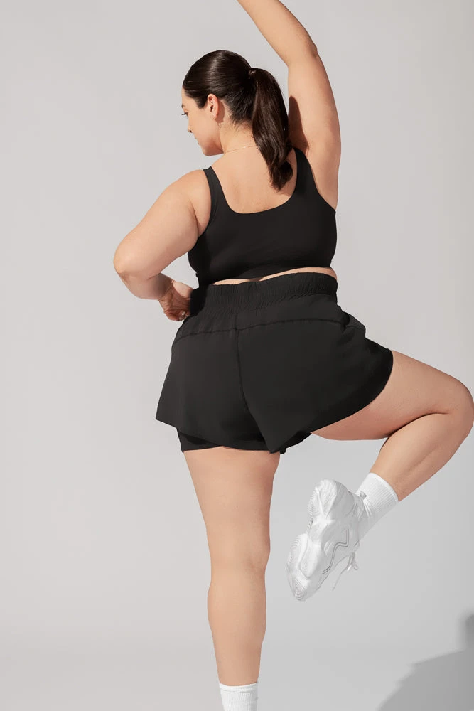 High Waisted Supershort™ - Black 2 High Waisted Supershort™ - Black - Image 2