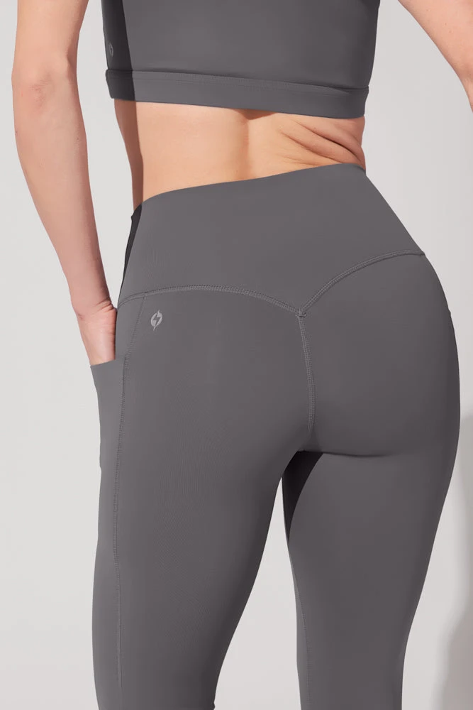 Supersculpt™ Leggings With Pockets (Pet Hair Resistant) - Slate 6 Supersculpt™ Leggings With Pockets (Pet Hair Resistant) - Slate - Image 6