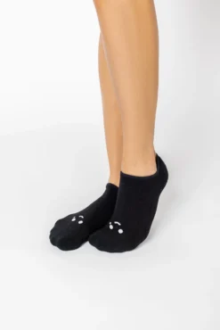Happy Cry Face Low Rise Socks - Black -Popflex Store 6J3A1238 Edit 907ca610 69b6 48cb bea7 c026aeb956dc