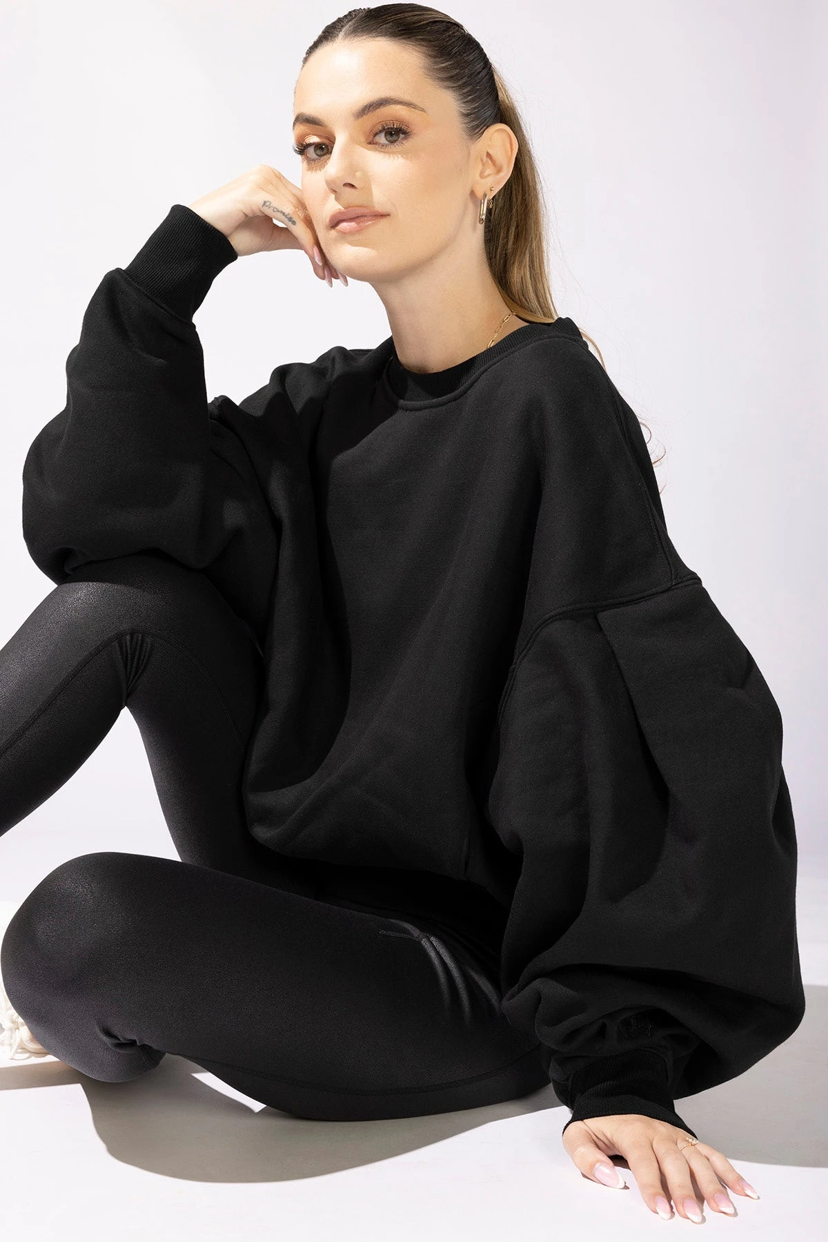 Brunch Sweater - Black 1 Brunch Sweater - Black