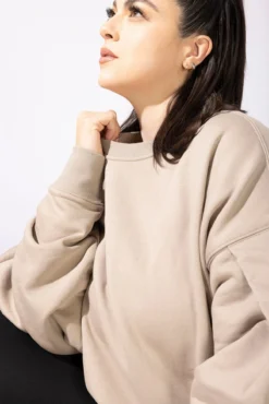 Brunch Sweater - Warm Taupe -Popflex Store 95 OPF9928 b477414e b907 4df3 8ca6 b093607f06ba