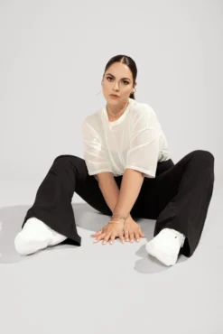 Supersculpt™ Flared Leggings With Pockets - Black -Popflex Store 984 OPF8592 Edit