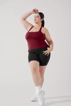 Audrey Tank - Crimson -Popflex Store AudreyTank Crimson B1028 0856 Edit 83d856c1 8aff 4842 af39 8891d0548661