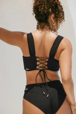 Boardwalk Bombshell Bikini Top - Black Rib -Popflex Store AysiaOutfit2 43418 Edit 1ebfc05e 6d25 4c72 90d2 ef2a0d004775