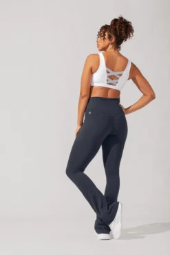 Crisscross Hourglass® Flared Leggings With Pockets - Smoky Navy -Popflex Store AysiaOutfit6 38150 Edit