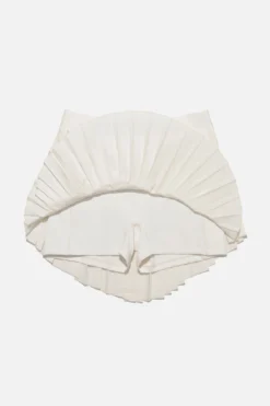 Ace ‘em Pleated Skort - Sugar -Popflex Store BF PF AceEm Pleated Skort Ivory Inside 1