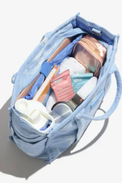 Sloane Tote - Cloud -Popflex Store BF PF BlueMarble ToteBag Large Full