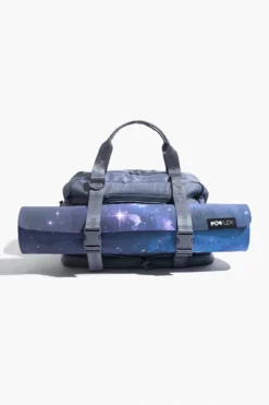 Delilah Duffle - Blue Mist -Popflex Store BF PF BlueMist Duffle Bag YogaMat Back