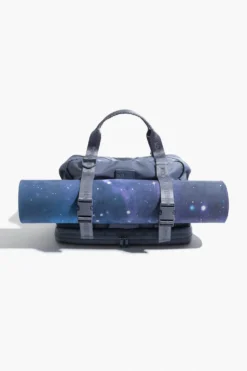 Delilah Duffle - Blue Mist -Popflex Store BF PF BlueMist Duffle Bag YogaMat Front