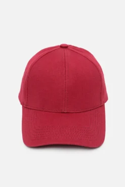 Game Day High Pony Cap -Popflex Store BF PF Canvas Cap Front Ruby