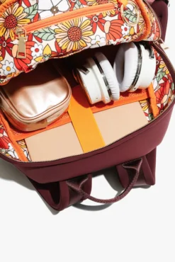 Bia Backpack - Plumberry -Popflex Store BF PF EggPlant BackPack Inside Pocket Edit