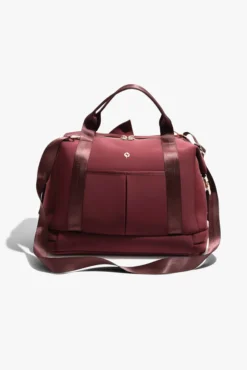 Belladonna Duffle - Plumberry -Popflex Store BF PF EggPlant DuffleBag Back Edit