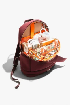 Bia Backpack - Plumberry -Popflex Store BF PF Eggplant Backpack Open Edit