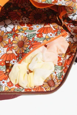 Belladonna Duffle - Plumberry -Popflex Store BF PF Eggplant Dufflebag Inside Zipper Edit