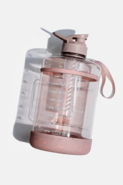 Ready Set Glow Gallon Timer Bottle With Fruit Infuser - Purple Terrazzo -Popflex Store BF PF Gallon WaterBottle Purple Flatlay 1 e3fe6889 a643 4a3f 9d39 7f0f61c43f82