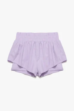 High Waisted Supershort™ - Digital Lavender -Popflex Store BF PF HighWaisted Supershort PastelLilac Edit
