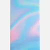 Super Wide 32” Vegan Suede Yoga Mat - Holographic