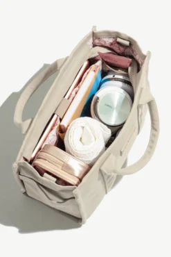 Small Sloane Tote - Taupe -Popflex Store BF PF Khaki ToteBag Small Full