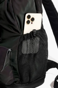 Athena Backpack - Magic Flash -Popflex Store BF PF MagicFlash Backpack Phone Pocket Detail Edit