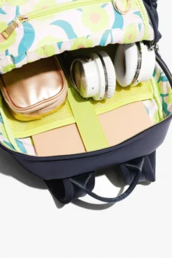 Bia Backpack - Navy -Popflex Store BF PF Navy BackPack Inside Pocket Edit