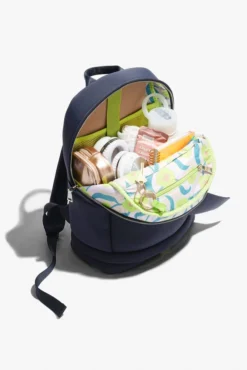 Bia Backpack - Navy -Popflex Store BF PF Navy BackPack Open Edit