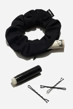 Secret Scrunchie -Popflex Store BF PF Scrunchie Pocket Black Edit 1