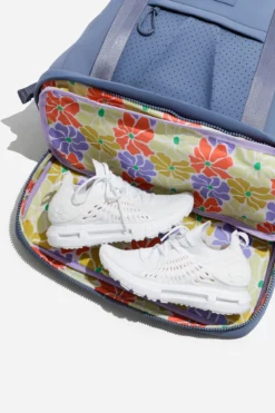 Ella Duffle - Blue Steel -Popflex Store BF PF Slate DuffleBag Bottom Reshoot