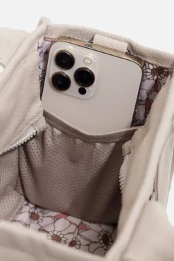 Baby Sloane Tote - Taupe -Popflex Store BF PF Sloane Baby Tote Inside Phone Pocket Taupe 53abaa0c 5e8d 450d 9a93 b40138f52266