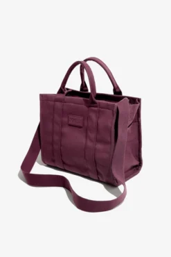 Small Sloane Tote - Huckleberry -Popflex Store BF PF Sloane Tote Bag Small Huckleberry Front Angle 1