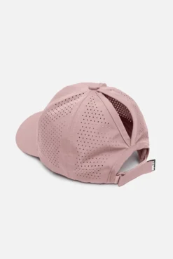 Good Sport High Pony Cap -Popflex Store BF PF Tech Cap Back Angle Pink Edit