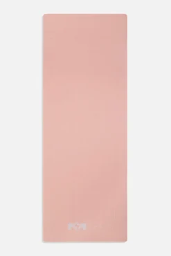 CloudCushion Vegan Suede Yoga Mat - Mandarin Hypnosis 0.5” Thick 9 CloudCushion Vegan Suede Yoga Mat - Mandarin Hypnosis 0.5” Thick -Popflex Store BF PF Thick Yoga Mat Pink Floral Flat Back Edit 2