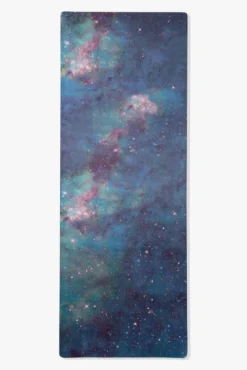 CloudCushion Vegan Suede Yoga Mat - Cool Cosmos 0.5" Thick -Popflex Store BF Popflex Galaxy Mat Extra Thick FlatView Edit 80f4b9e2 958e 4df9 b84e eed7d82b778c