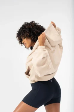 Zip Cloud Hoodie - Sand 12 Zip Cloud Hoodie - Sand -Popflex Store Basics 083 scaled