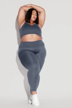 Supersculpt™ Seamless Leggings - Vintage Indigo -Popflex Store BeMySweetheartCropTop SSLeggings vintageindigo 1153 Edit