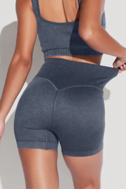 Supersculpt™ Seamless Midi Shorts - Vintage Indigo