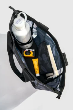 Big Beach Carryall Bag - Midnight Palm 17 Big Beach Carryall Bag - Midnight Palm -Popflex Store BeachBags00284 Edit