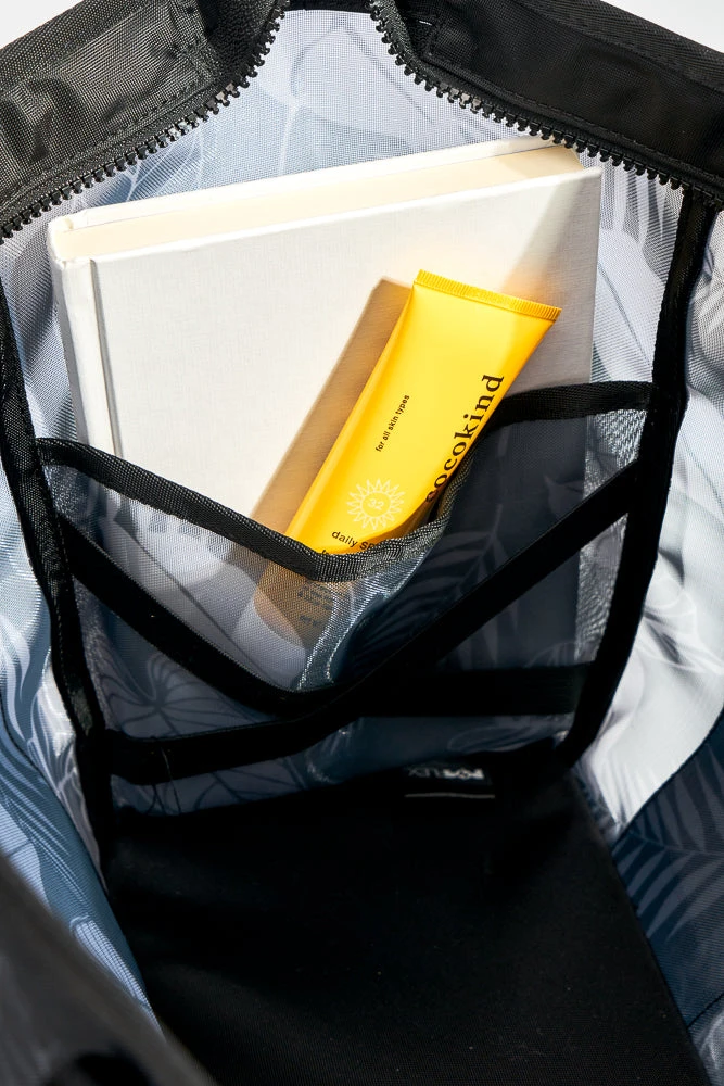 Big Beach Carryall Bag - Midnight Palm 10 Big Beach Carryall Bag - Midnight Palm - Image 10