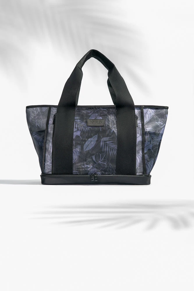 Big Beach Carryall Bag - Midnight Palm 1 Big Beach Carryall Bag - Midnight Palm