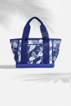 Big Beach Carryall Bag - Blue Palm -Popflex Store BeachBagsLeaves03496 Edit 4ca06fe4 f538 4160 b190 43175b37aaf8