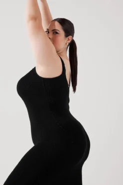 Hourglass Maxi Dress - Black -Popflex Store BeachClubMaxiDress Black F1015 3569 Edit