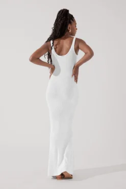 Hourglass Maxi Dress - White -Popflex Store BeachClubMaxiDress White F1015 3165 Edit 41a0f988 b34f 43cd a464 ccdad0d828ee