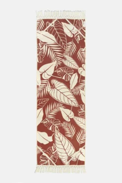 Sand To Studio Towel - Blue Palm And Castaño Palm -Popflex Store BeachTowels00014 Edit