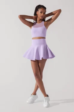 Celeste Mesh Crop Bralette - Digital Lavender -Popflex Store CelesteMeshBralette DigitalLavender 1035 1095 Edit scaled