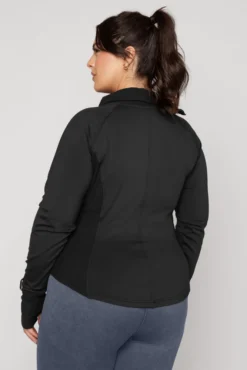 Chasing Pavements Mockneck Pullover - Black 17 Chasing Pavements Mockneck Pullover - Black -Popflex Store ChasingPavementsLongSleeveRunningTop Black B1003 03533 Edit