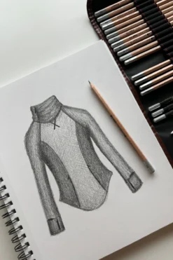 Chasing Pavements Mockneck Pullover - Black 12 Chasing Pavements Mockneck Pullover - Black -Popflex Store ChasingPavementsSketchPopflex